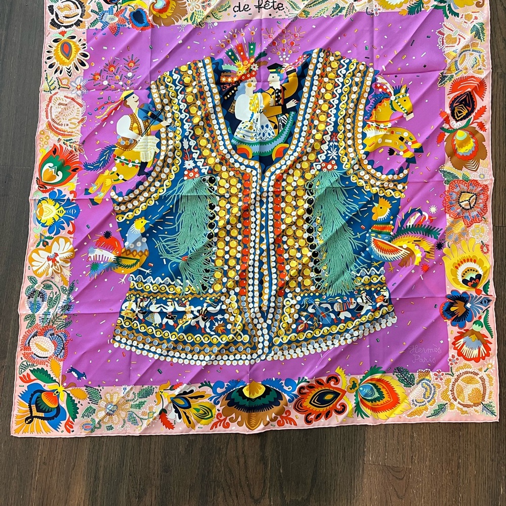Hermes Scarf - Luxurious Accessory